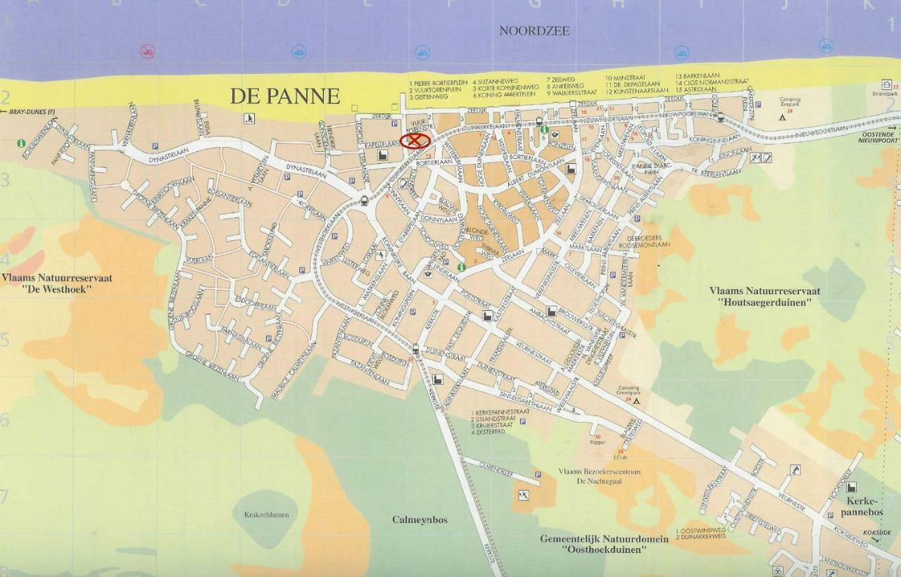 De Panne Plaza Appartement Buitenkant foto