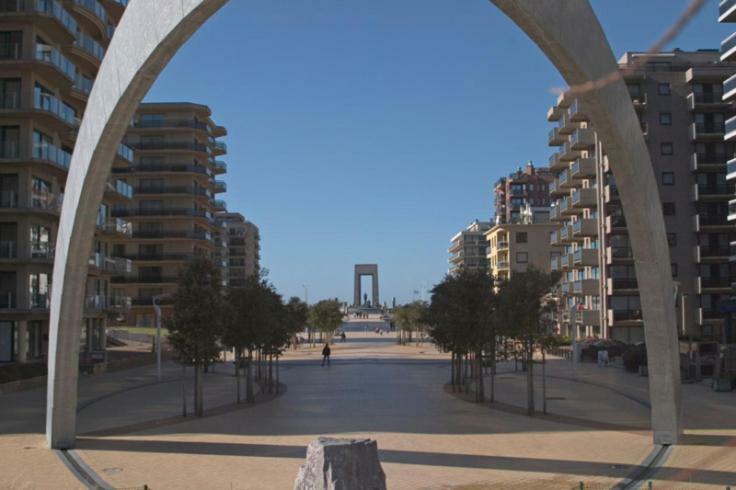 De Panne Plaza Appartement Buitenkant foto